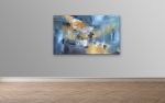 Angels in the Mist - Acrylic Abstract - 36 x 60 or 60x 36 | Oil And Acrylic Painting in Paintings by Strokes by Red - Red (Linda Harrison). Item composed of canvas & synthetic