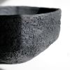 Giant Centerpiece Bowl in Carbon Black Concrete | Decorative Bowl in Decorative Objects by Carolyn Powers Designs. Item made of concrete works with minimalism & contemporary style