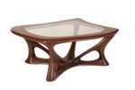Ariella Coffee Table, Solid Wood, Walnut Stained | Tables by Amorph. Item made of wood