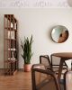 RULE bookcase veneer american walnut | Book Case in Storage by Porventura. Item composed of oak wood in contemporary style