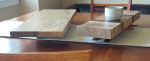 Oregon White Oak Sushi Serving Board Japanese Tea Tray | Serveware by SjK Design Studios. Item made of oak wood works with asian & modern style