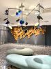 Iconic Neringa Hotel in Vilnius centre with a seaside concep | Chandeliers by Pleiades lighting | Neringa Hotel in Vilnius