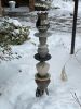 Garden Pyramids | Public Sculptures by Catharina Goldnau Ceramics. Item composed of ceramic