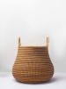 Niibi Brown Baskets | Storage Basket in Storage by AKETEKETE. Item made of fiber works with boho & minimalism style