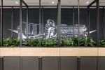 Norton Rose Fulbright Singapore Office art mural | Murals by Just Sketch | Norton Rose Fulbright in Singapore. Item made of synthetic