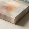 On Mystic Seas — Abstract Canvas Artwork in Soft Neutrals | Prints in Paintings by Alpenglow Workshop. Item made of canvas works with contemporary & coastal style