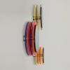 Set Cadabi, sunset wall mirrors | Decorative Objects by Andreas Berlin. Item composed of glass compatible with contemporary and art deco style