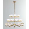 SJ2091 CLEO CHANDELIER | Chandeliers by alanmizrahilighting | New York in New York. Item made of brass