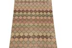 Vintage Zeki Müren rug in Polychromatic Geometric Pattern | Area Rug in Rugs by Rug and Kilim
