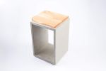 Blossom | Side Table in Tables by Curly Woods. Item made of oak wood with concrete