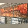 Wine Cork Art Installation | Wall Sculpture in Wall Hangings by Erin Harris | Renaissance Newport Beach Hotel in Newport Beach. Item made of wood