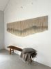 Seraphic Wings | Tapestry in Wall Hangings by Kat | Home Studio. Item made of wood with wool works with minimalism & contemporary style