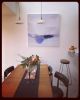 Head in the Clouds | Oil And Acrylic Painting in Paintings by Ele Pack. Item composed of canvas and synthetic