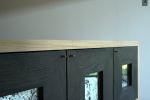 Valentine Credenza | Storage by Oxford Street Furniture. Item made of oak wood with brass