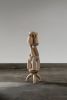 ELEMENTOS Earth Stool Sandblasted Pine By Daniel Couttolenc | Chairs by Daniel Couttolenc. Item made of wood works with boho & contemporary style