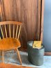 Oval Stoneware Table | Side Table in Tables by Len Carella. Item made of stoneware