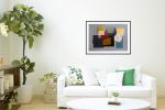 NG 34d | Oil And Acrylic Painting in Paintings by Luis Medina. Item made of paper works with minimalism & contemporary style