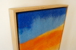 Felted Sunset | Art & Wall Decor by WOOL + ROPE. Item compatible with contemporary and eclectic & maximalism style