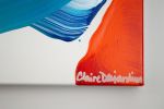 Vav 02 | Oil And Acrylic Painting in Paintings by Claire Desjardins. Item made of canvas