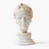 Eros Bust Small Sculpture Made with Compressed Marble Powder | Sculptures by LAGU. Item made of marble