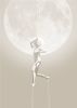 Woman on strings | Prints by Russ Snedker. Item composed of paper