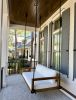 Outdoor Porch Swing Bed | Bimini Teak Swing Daybed | Couches & Sofas by ModHaven. Item in coastal or modern style