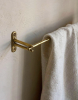 Unique Solid Brass Towel Hanger / Towel Rods 24" F16 | Rack in Storage by Mi&Gei Hardware Design StudioD