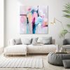 "Morning Light" abstract art by Sarina Diakos | Oil And Acrylic Painting in Paintings by Sarina Diakos Art. Item made of canvas & paper compatible with minimalism and contemporary style