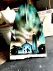 Lighthouse painting | Oil And Acrylic Painting in Paintings by Carvinart. Item composed of synthetic in coastal style