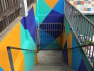 Exterior Mural | Murals by Strider Patton | Redding Elementary School in San Francisco. Item made of synthetic