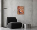 Beyond the Last Trace | Oil And Acrylic Painting in Paintings by PUGMATIK. Item made of canvas works with contemporary & country & farmhouse style