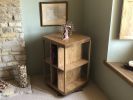 Revolving Bookcase, 'Ariel' | Book Case in Storage by Heliconia Design. Item made of oak wood
