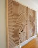 07 Acoustic Panel | Wall Sculpture in Wall Hangings by Joseph Laegend. Item made of oak wood works with minimalism & mid century modern style