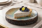 Textured Plate from Black Clay | Dinnerware by Pottery & Poetry