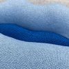Cobalt Lips Pillow | Cushion in Pillows by Made Cozy. Item composed of cotton compatible with contemporary and modern style