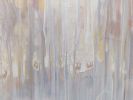 Out of this World is a large white oil painting with owls | Oil And Acrylic Painting in Paintings by Gill Bustamante. Item made of canvas works with contemporary & country & farmhouse style