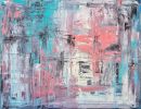 "Outlines" | Oil And Acrylic Painting in Paintings by Shirly Maimom Art. Item made of canvas & synthetic compatible with contemporary and art deco style