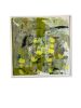 "Green Pollen" Original Painting | Oil And Acrylic Painting in Paintings by Jessalin Beutler. Item composed of canvas and synthetic