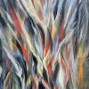 Black Bird of Paradise | Oil And Acrylic Painting in Paintings by Kozyuk Gallery. Item made of canvas works with boho & contemporary style