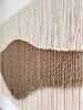 Gaia — Wool and Jute Wall Installation | Tapestry in Wall Hangings by Olivia Fiber Art. Item made of wood with cotton