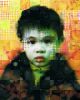 Portraits | Mixed Media by Phillip Hua. Item composed of synthetic