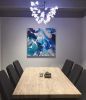 Pina Coladas II | Oil And Acrylic Painting in Paintings by Amica Whincop. Item made of canvas