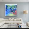 SOLD Sea of glass 3 | Oil And Acrylic Painting in Paintings by Art by Geesien Postema. Item composed of canvas in mid century modern or contemporary style