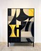 The Grey Bossa Armoire Mix Media Art Doors | Wardrobe in Storage by Morgan Clayhall