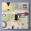 Pie In The Sky | Mixed Media by Shellie Garber. Item made of canvas with synthetic