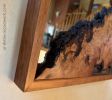Rustic Live Edge Cherry Burl Wood Mirror - Organic Wall Deco | Decorative Objects by thomas weber