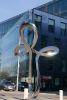 Waving | Public Sculptures by Wenqin CHEN | Cavatina Holding S.A. in Kraków. Item composed of steel compatible with minimalism and contemporary style