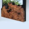 Eye-catching Live Edge Cherry Burl Mirror | Decorative Objects by Tom Weber - Weber Design Custom Woodwork. Item made of wood & glass compatible with boho and country & farmhouse style