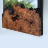 Eye-catching Live Edge Cherry Burl Mirror-Custommade to size | Decorative Objects by thomas weber. Item made of wood & glass compatible with boho and country & farmhouse style