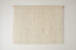 Peaks 302 | Macrame Wall Hanging in Wall Hangings by WOOL + ROPE. Item composed of cotton in boho or minimalism style